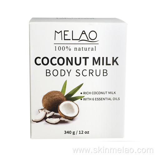 Cleansing Milk Salt Whitening Coconut Body Scrub